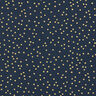 tessuto in cotone popeline Punti fini – blu notte/oro,  thumbnail number 1