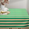tessuto arredo mezzo panama Rigato – verde/albicocca,  thumbnail number 9
