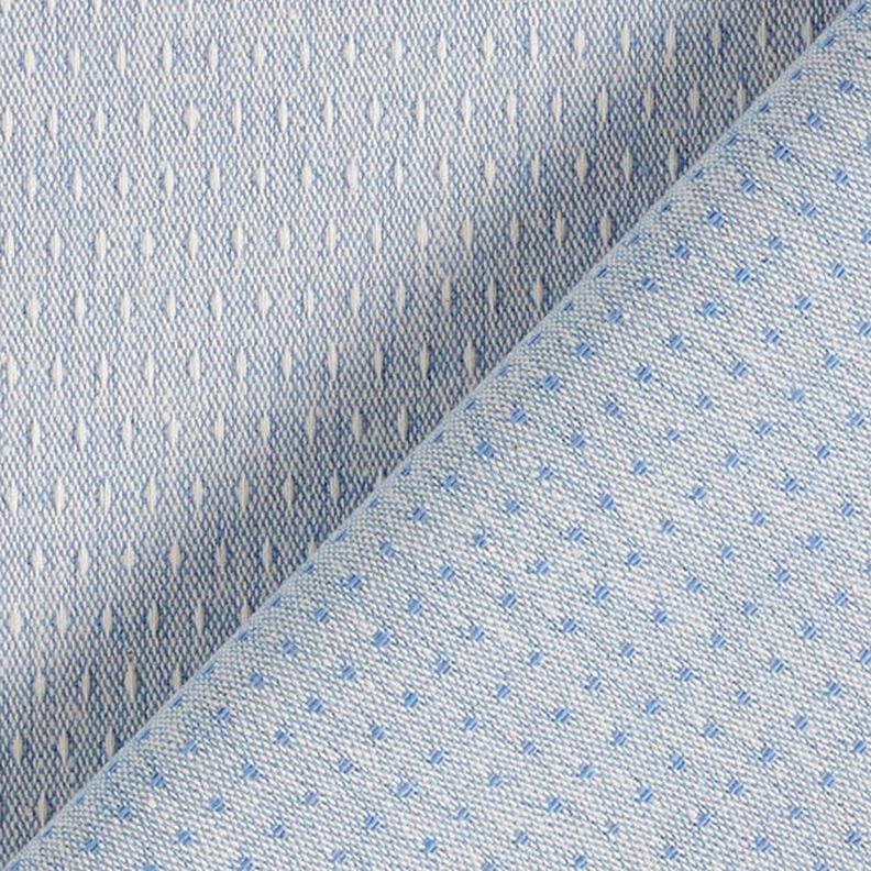 tessuto arredo jacquard, riciclato – azzurro,  image number 3