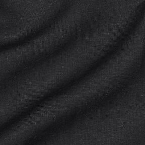 Lino europeo tinta unita – nero, 