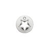 decorazione, stella [ Ø 12 mm ] – argent metallica,  thumbnail number 1