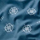 GOTS jersey di cotone bussola | Tula – colore blu jeans, 