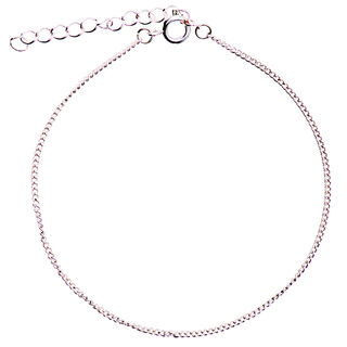 braccialetto [ 17 cm] | Rico Design – argent metallica, 