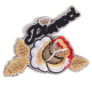 XXL applicazione Gold Flower – oro, 