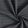 misto viscosa Quadri glitterati – turchese/marrone nerastro,  thumbnail number 3