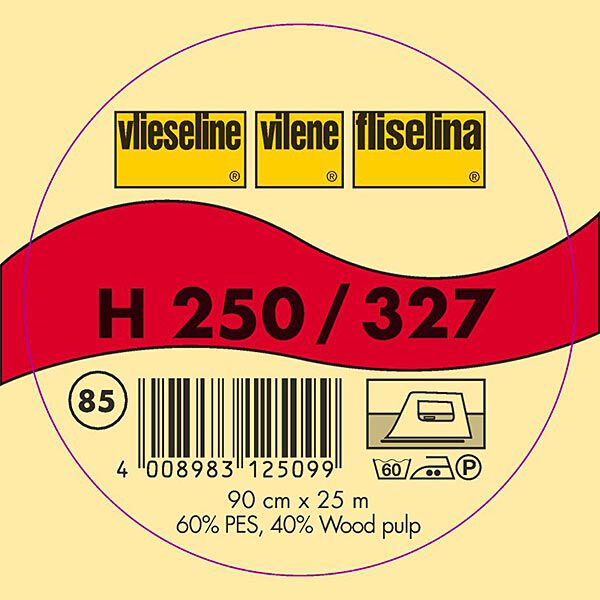 H 250 Interfodera termoadesiva | Fliselina – antracite,  image number 2
