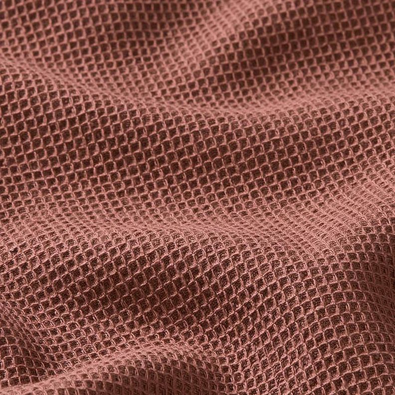 piqué nido d’ape mini – marrone capriolo, image number 2