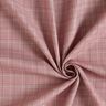 Misto cotone Principe di Galles – bianco/rosso borgogna,  thumbnail number 3