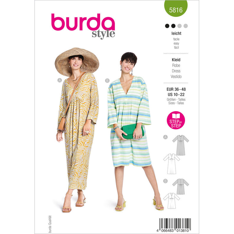 Vestito | Burda 5816 | 36-48,  image number 1