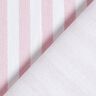 tessuto arredo mezzo panama righe longitudinali – rosé/bianco,  thumbnail number 4