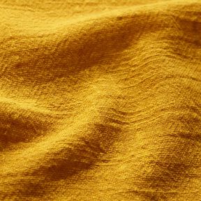 Tessuto di cotone con aspetto lino – senape, 