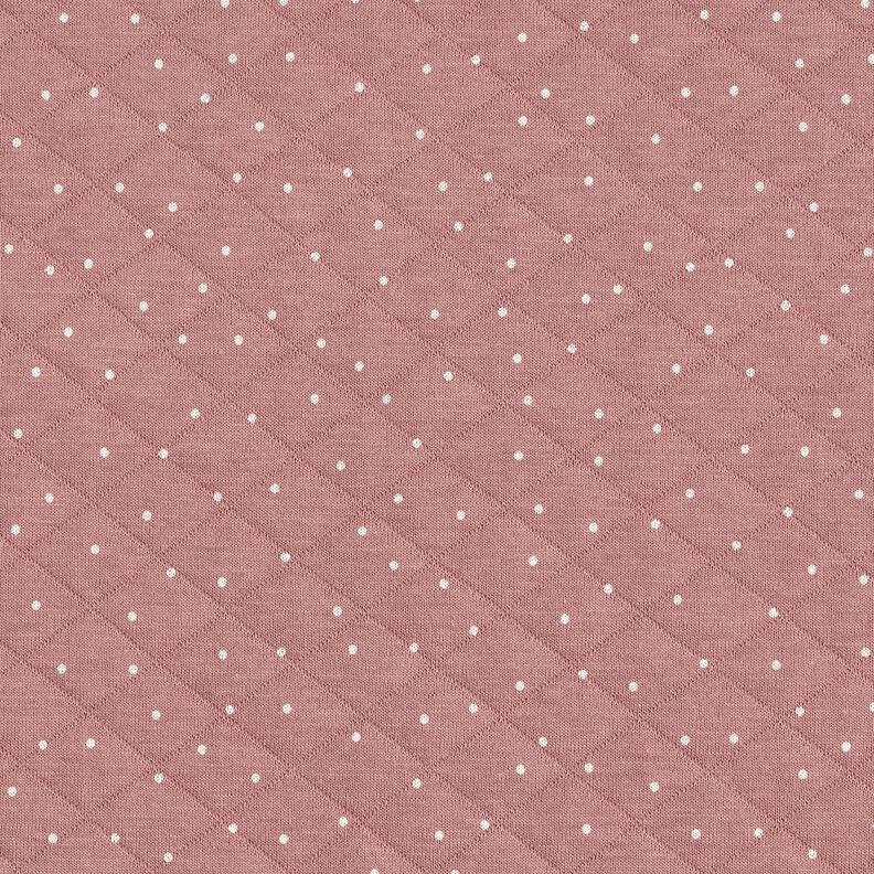 double face Pois – rosa antico scuro, image number 1