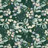 Tessuto di viscosa Fiori primaverili in stampa digitale – verde scuro/menta chiaro,  thumbnail number 1