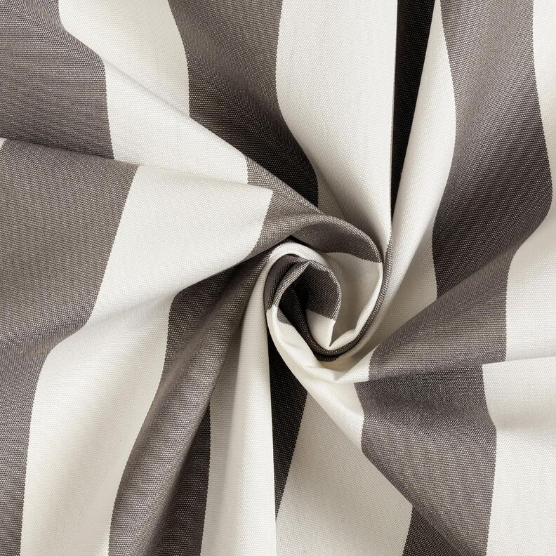 tessuti da esterni tessuti canvas Rigato – grigio pietra/avorio,  image number 3