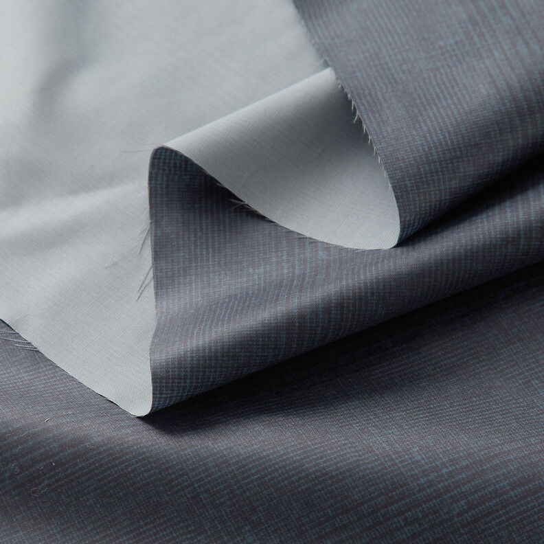 Tessuto a quadretti per impermeabili – blu notte,  image number 4