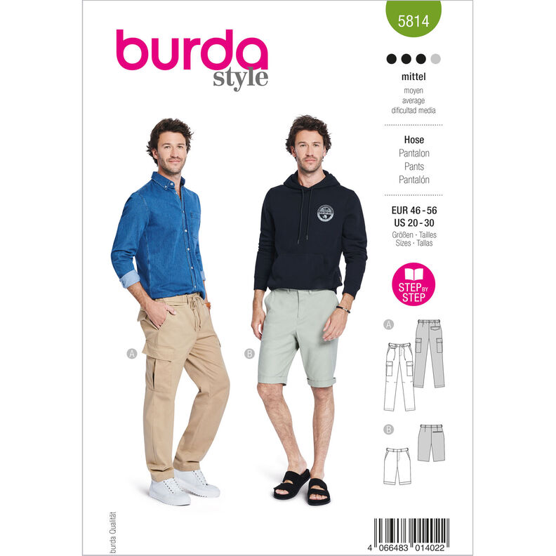 Pantaloni | Burda 5814 | 46-56,  image number 1