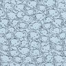 Misto cotone jersey Branco di elefanti – blu-argento,  thumbnail number 1