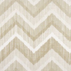 tessuto arredo mezzo panama chevron &ndash; naturale/duna, 
