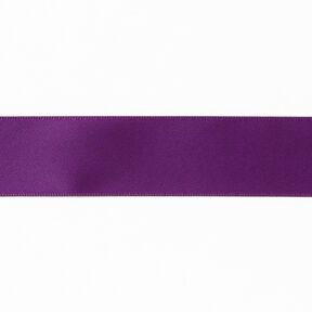 Nastro in satin [25 mm] – melanzana, 