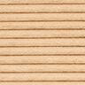 Pelliccia sintetica a righe orizzontali larghe – beige,  thumbnail number 1