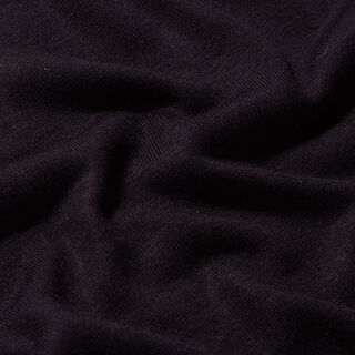 Jersey leggero di viscosa in tinta unita – nero, 