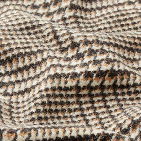 tessuto per cappotti, Principe di Galles – antracite/beige, 