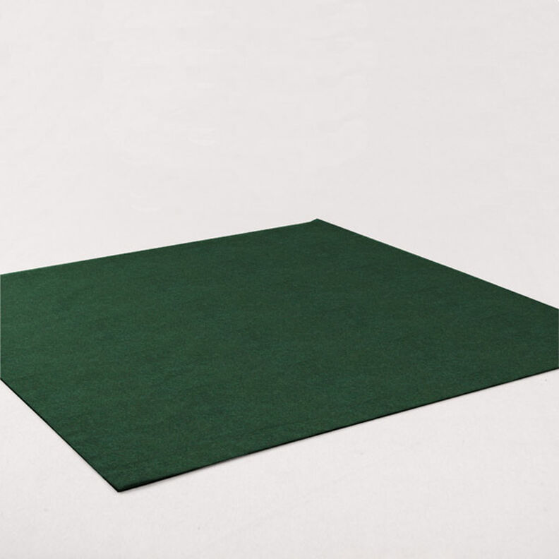 Feltro 45 cm / 4 mm di spessore – verde scuro,  image number 2