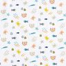 popeline di cotone Mondo sottomarino – bianco,  thumbnail number 1
