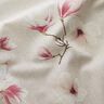 tessuto arredo mezzo panama Fiore di magnolia – malva/naturale,  thumbnail number 2