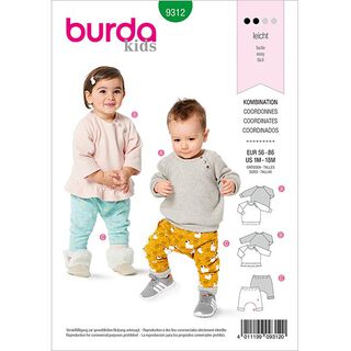 camicia/pantalone, Burda 9312 | 56-86, 