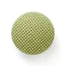 bottone rivestito - tessuto arredo da esterni Agora Panama - verde mela,  thumbnail number 1