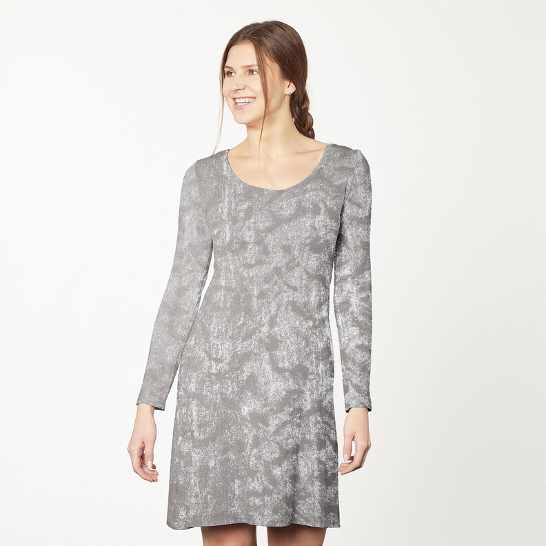 Jersey pellicola scintillante – grigio/argento anticato, image number 8