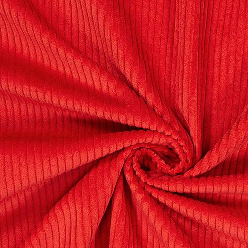 velluto a coste larghe prelavato tinta unita – rosso segnale, image number 2