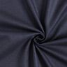 Tessuto per abito elasticizzato misto viscosa in tinta unita – blu notte,  thumbnail number 1