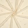 GOTS jersey di cotone Rami e piante | Poppy Fabrics – crema/marrone capriolo,  thumbnail number 3
