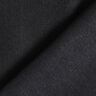Tessuto in puro lino pesante tinta unita – nero,  thumbnail number 3