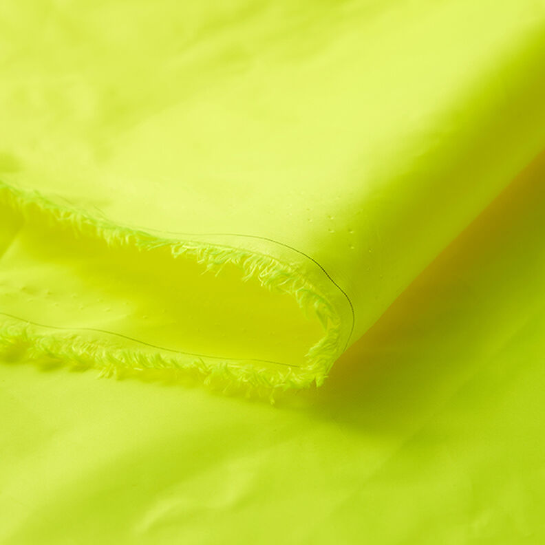tessuto idrorepellente per giacche ultraleggero – giallo neon,  image number 6