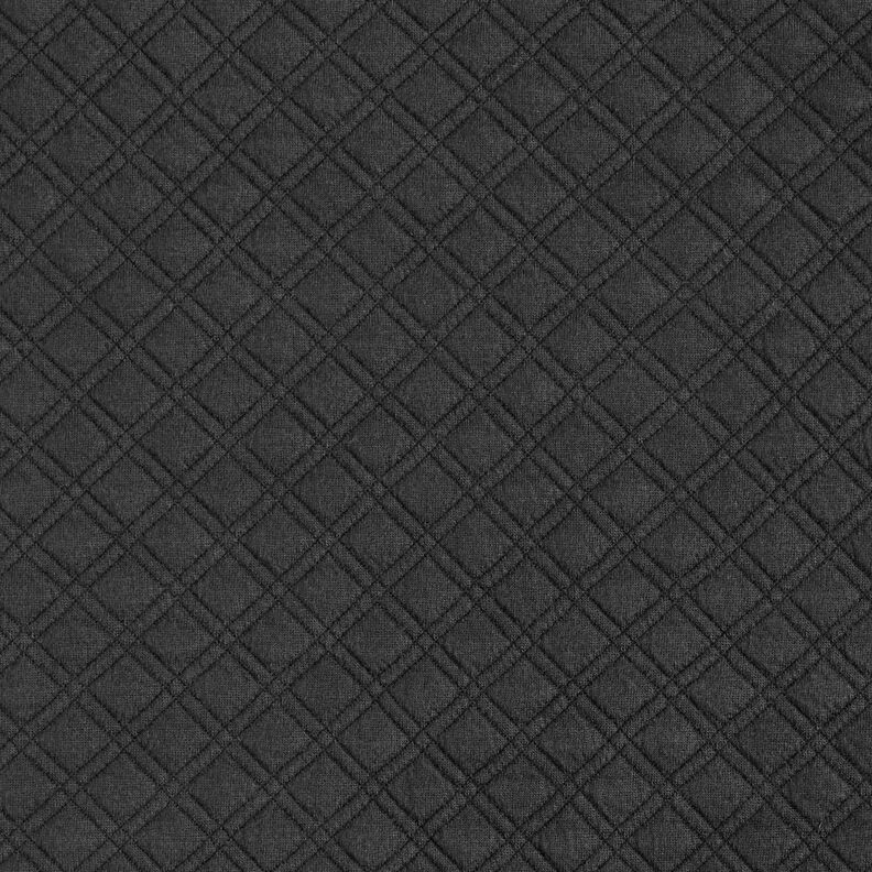 Jersey trapuntato a rombi – nero,  image number 1