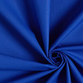 popeline di cotone tinta unita – indaco, 