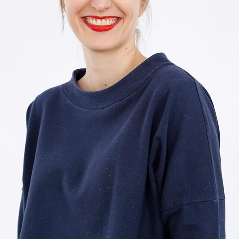 FRAU ISA - maglione con colletto rialzato, Studio Schnittreif | XS - XL,  image number 5