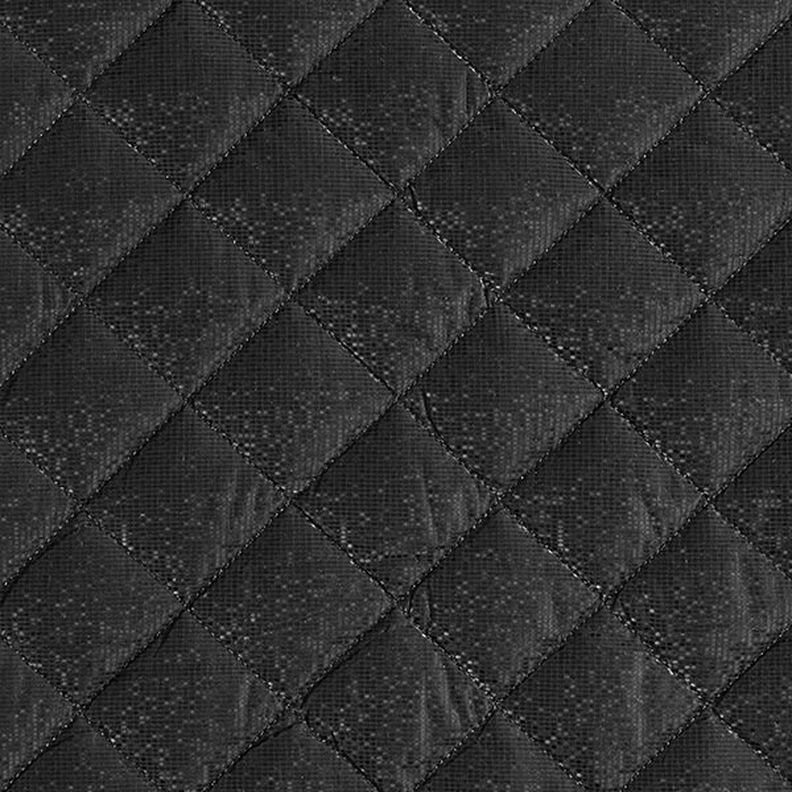 Tessuto trapuntato a rombi – nero,  image number 1