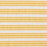 jersey di viscosa, righe glitter irregolari – bianco lana/giallo sole,  thumbnail number 1