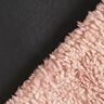 Similpelle tinta unita con retro in pelliccia sintetica – nero/rosa antico chiaro,  thumbnail number 1
