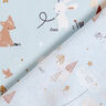 popeline di cotone Animali nella foresta – azzurro baby,  thumbnail number 5