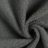 tessuto da tappezzeria Aspetto pelle di pecora – grigio scuro,  thumbnail number 1