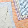 jersey di cotone Strisce ad acquarello stampa digitale – avorio/pistacchio,  thumbnail number 5