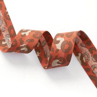 sbieco, leo [ 20 mm ] – rosso ruggine/marrone scuro, 