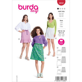 Gonna | Burda 5832 | 34-48, 