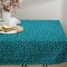 cotone rivestito Leopardo astratto | Poppy Fabrics – petrolio/lillà,  thumbnail number 6