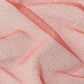 tulle glitter Royal – terracotta/oro, 
